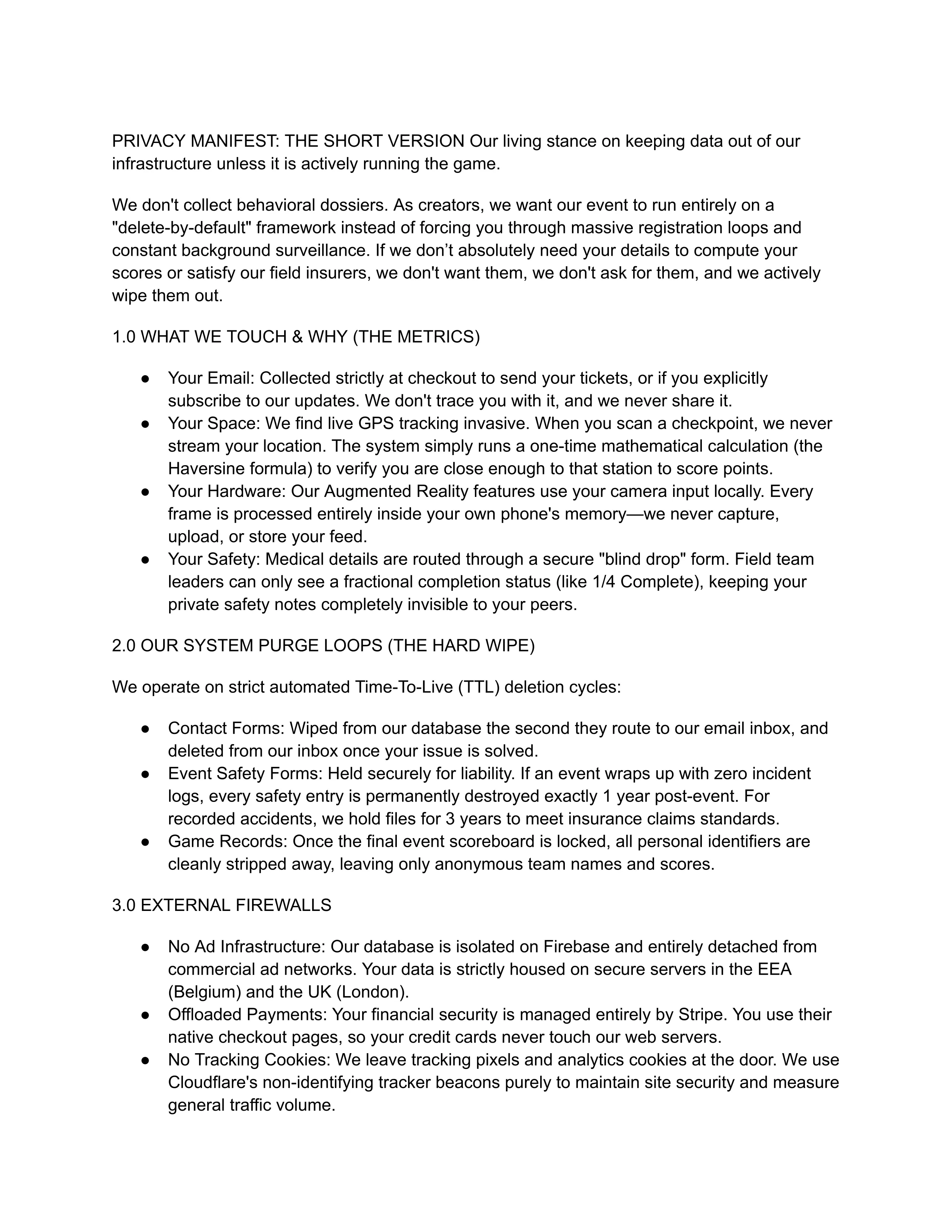 QRidian Privacy Manifest: The Short Version